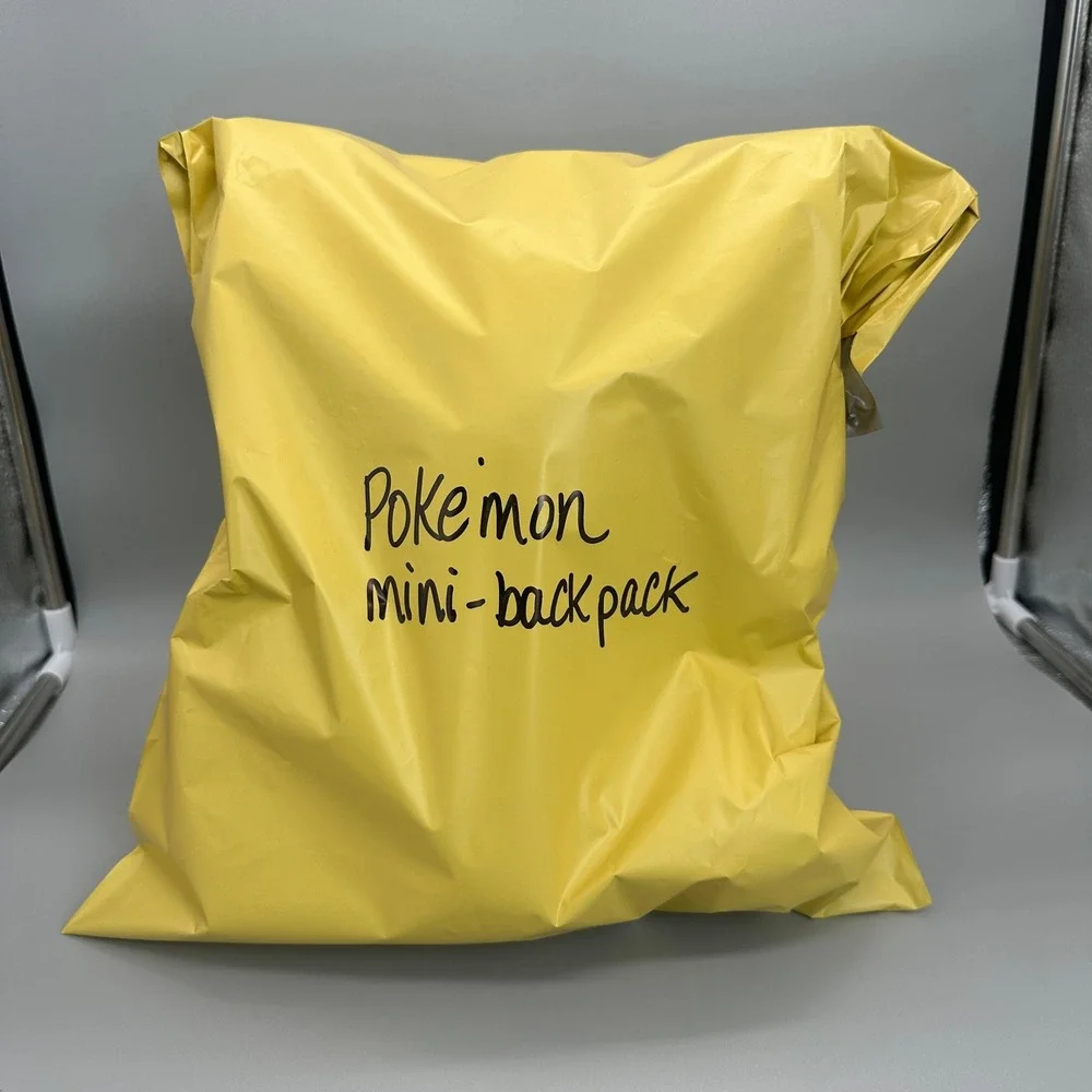 Pokemon Pikachu Plush Mini Backpack Kids Unisex Yellow Soft Stuffed Toy Bag